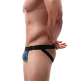 Rainbow Shimmer Pouch Jockstrap